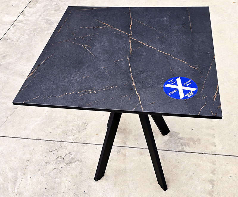 Tafelbladen Compact Exterior Classic Black Copper Marble