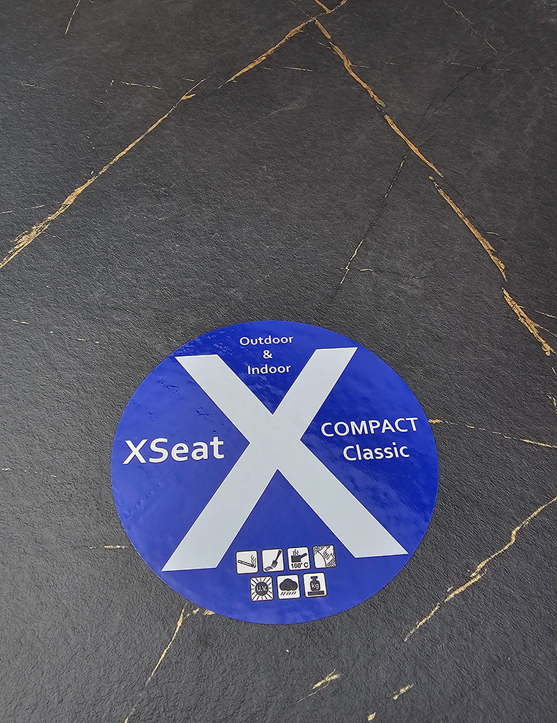 Tafelbladen Compact Exterior Classic Black Copper Marble